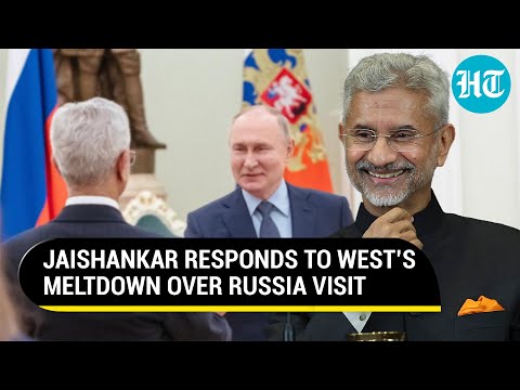 Jaishankar Laughs Off West&rsquo;s Criticism Over Putin Meet, Russia Visit; &lsquo;Please Look In The Mirror&rsquo;