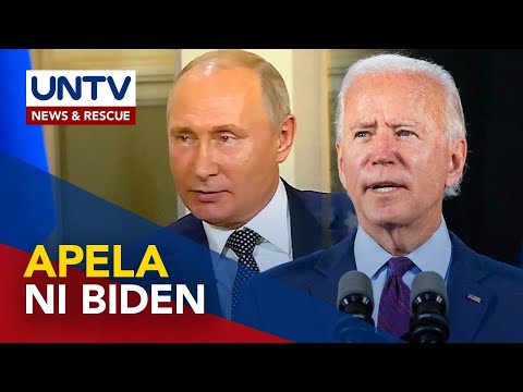 Biden kay Putin: kamatayan at destruksyon ang pagsalakay sa Ukraine