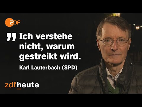 &Auml;rzte fordern mehr Geld: Warum Lauterbach kein Verst&auml;ndnis daf&uuml;r hat | heute journal update