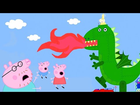 Peppa Pig Loves The Giant Fire Breathing Dragon 🐷🐲 Peppa Pig Official Channel Family Kids Cartoons