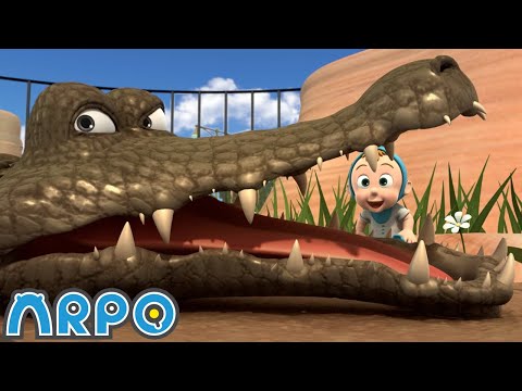 At the Zoo | ARPO The Robot Classics | Full Episode | Baby Compilation | Funny Kids Cartoons