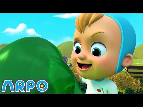 Limezilla Lives! | ARPO The Robot | Robot Cartoons for Kids | Moonbug Kids