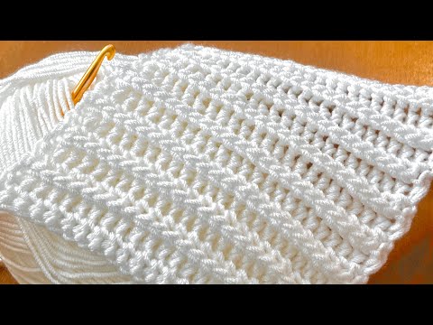 SO EASY AND BEAUTIFUL!👌🌸 How to Crochet for beginners / Crochet baby blanket