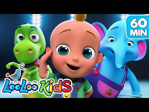 🎶 Choo Choo Wah's 1-Hour Kids' Melodies Extravaganza! 🎉👶 - Kids Songs by LooLoo Kids LLK