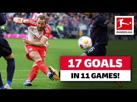 Record Breaker Harry Kane - 17 Goals in Just 11 Games!