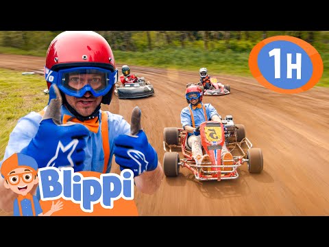 Blippi's Go Kart Championship | Blippi - Sports &amp; Games Cartoons for Kids