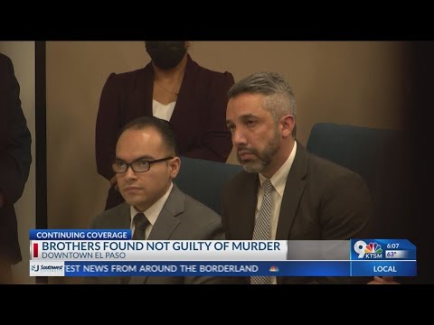 Martel brothers found not guilty of murder