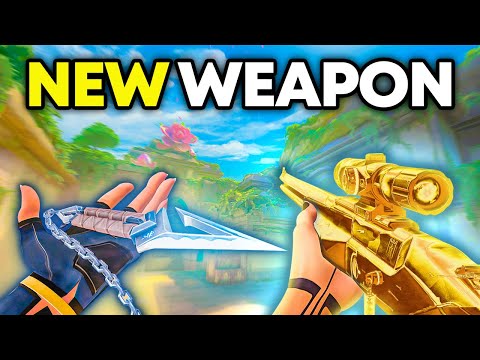 Testing Valorant's *NEW* weapon Outlaw &amp; *NEW* Kuronami Skins (FULL GAMEPLAY)