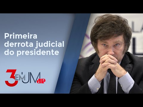 Justi&ccedil;a Argentina suspende reforma trabalhista de Milei