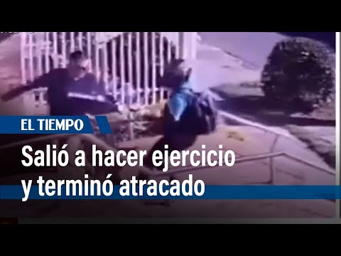 Delincuentes en moto robaron a un hombre que se alistaba para ir a trotar |&nbsp;El Tiempo