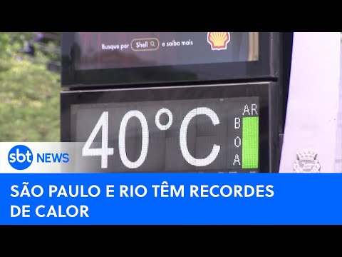 S&amp;atilde;o Paulo e Rio de Janeiro registram o dia mais quente do ano | 