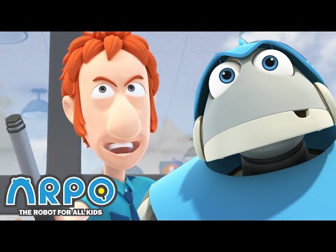 Arpo the Robot | Missing Baby | FULL EPISODE | Funny Cartoons for Kids | Arpo and Daniel