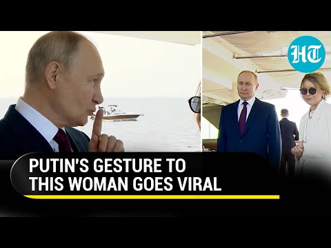 Putin's 'Keep Quiet' Gesture To Woman Official Goes Viral | Watch What Happened