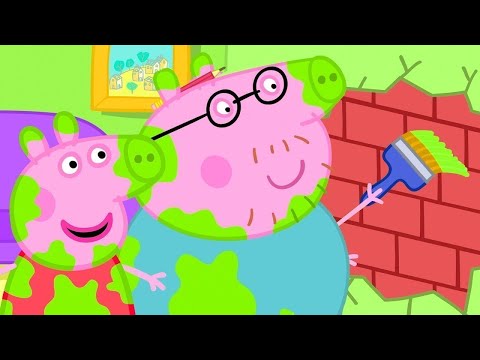 Peppa Pig Helps Daddy Pig Tidy The House 🐷 🧹 Peppa Pig 4K