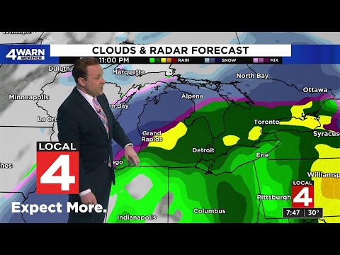 Metro Detroit weather forecast Jan. 6, 2024 -- 7 a.m. Update