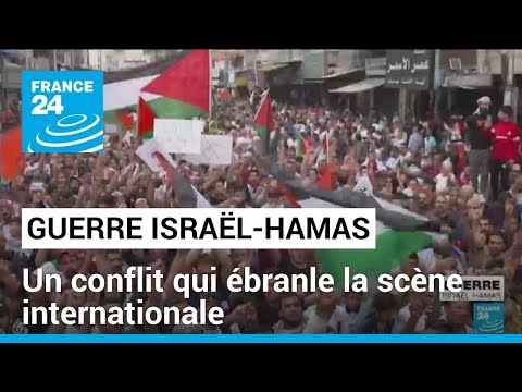 La guerre entre Isra&euml;l et le Hamas &eacute;branle la sc&egrave;ne internationale &bull; FRANCE 24