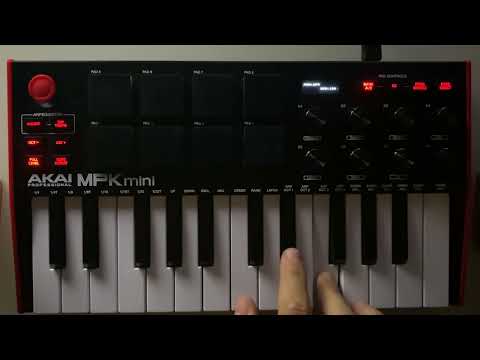 Blinding Lights - The Weeknd (AKAI MPK Mini Cover)