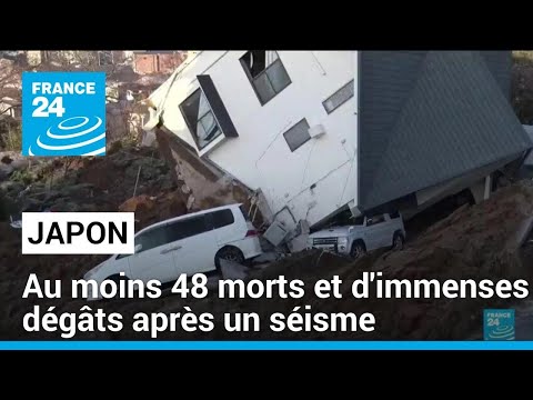 Japon : au moins 48 morts et d'immenses d&eacute;g&acirc;ts apr&egrave;s un monstrueux s&eacute;isme &bull; FRANCE 24