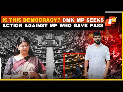 Parliament Security Breach: No Action Against The MP Who Gave Passes For Accused &ndash; DMK MP Kanimozhi