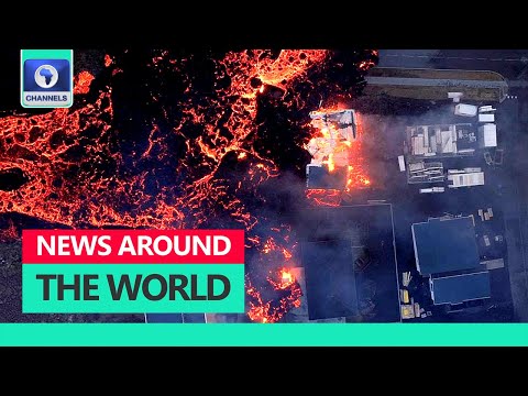 Houses On Fire As Volcano Spills Into Grindavik Town In Iceland + More | Around The World In 5