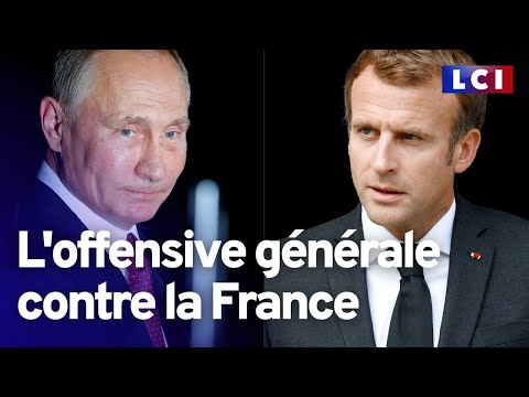 Insultes, piratage... La Russie vise la France