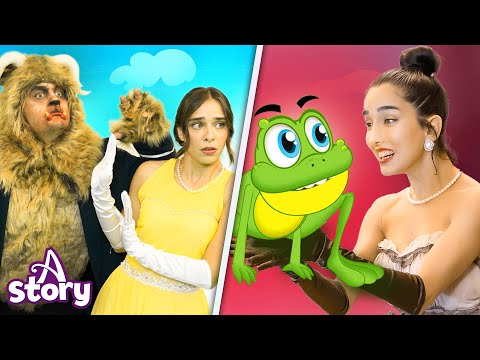 The Beauty and the Beast + The Frog Prince | English Fairy Tales &amp; Kids Stories