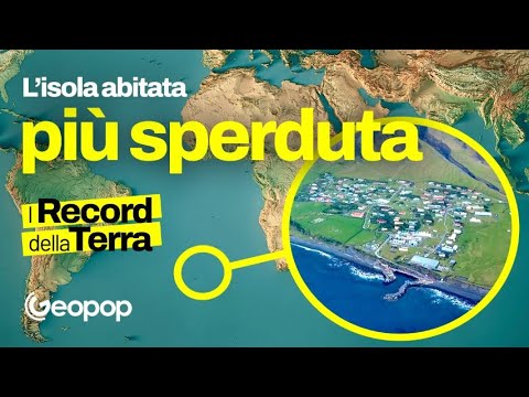 L'insediamento umano pi&ugrave; isolato del mondo &egrave; su un'isola sperduta nell'Atlantico: Tristan da Cunha