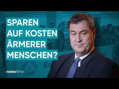 Rieseiges Haushaltsloch: S&ouml;der will B&uuml;rgergeld k&uuml;rzen