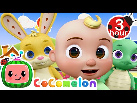 Wheels On The Bus (Dance Party) | Cocomelon - Nursery Rhymes | Fun Cartoons For Kids | Moonbug Kids