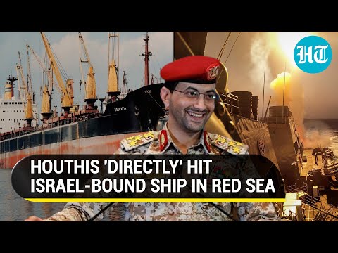 Houthis Flaunt 'Direct Hit' On Israel-bound Ship With Missiles In Red Sea | 'Victory For Palestine'