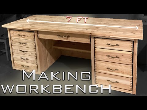 Build A Woodworking Workbench for 10 minutes