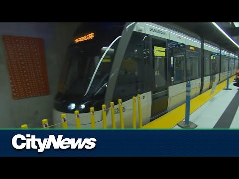 Crosstown LRT construction: Tour inside Eglinton station