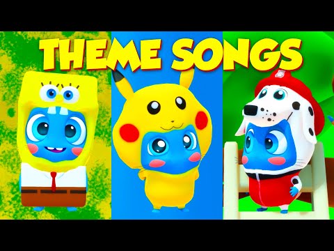 Opening Themes Songs by The Moonies ⭐️ SpongeBob SquarePants ⭐️ Paw Patrol ⭐️ Pokemon