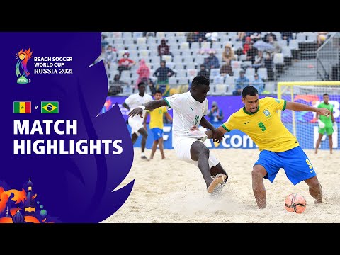 Senegal v Brazil | FIFA Beach Soccer World Cup 2021 | Match Highlights