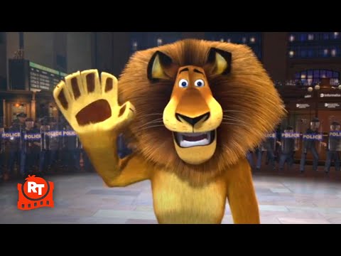 Madagascar - Caught in Grand Central Station Scene