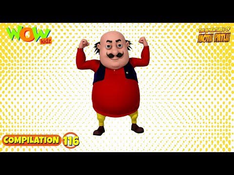 Motu Patlu - Non stop 3 episodes | 3D Animation for kids - 