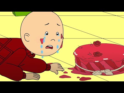 Birthday Cake | Caillou Cartoon