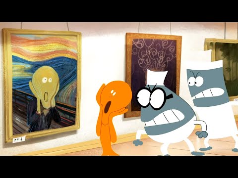 Lamput Presents | What's Lamput 🎨 doing in a painting 🤔🖼 | The Cartoon Network Show Ep. 66