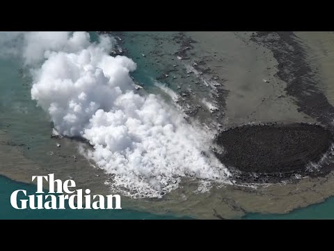 New island emerges off Japan after volcanic eruption