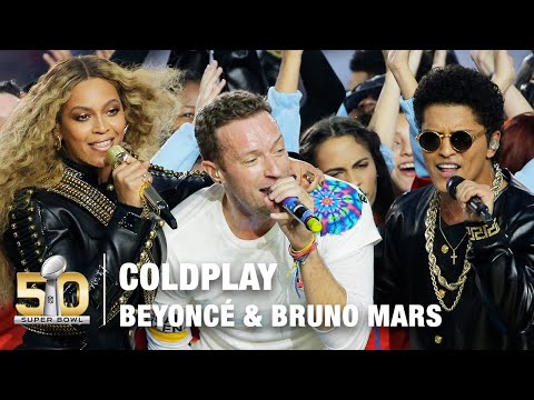 Coldplay's FULL Pepsi Super Bowl 50 Halftime Show feat. Beyoncé &amp; Bruno Mars! | NFL