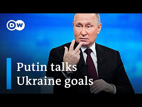 What Russia's Putin talks about in his annual call-in and news conference | DW News