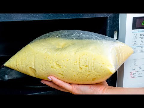 Don&rsquo;t waste your time, just put the bag with the dough into the microwave oven. A &ldquo;stolen&rdquo; trick!