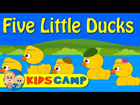 Five Little Ducks Went Out One Day | Nursery Rhymes And Kids Songs by KidsCamp