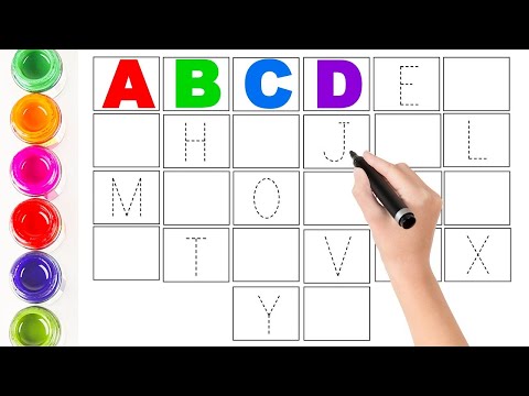 A for apple B for ball | alphabets | abcd | abc song nursery | abcd rhymes | Next ABC Kids| Apple