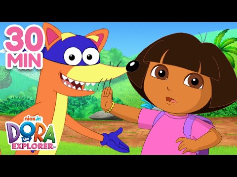 Swiper&rsquo;s Sneakiest Swipes! 🦊 | 30 Minutes | Dora the Explorer