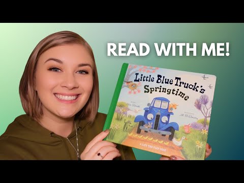 Little Blue Truck's Springtime Book - Read Aloud with Abbie!