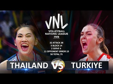 Thailand vs Turkiye | Women's VNL 2023