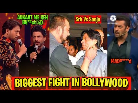 Bollywood Actors Huge FIGHTS with Each other in Award Shows | Shahrukh Khan, Salman Khan