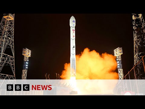 North Korea claims successful launch of military spy satellite - BBC News