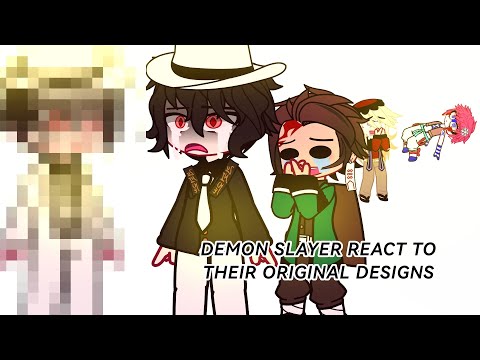 Demon slayer characters react to their ORIGINAL DESIGN [OG idea ig] [Manga spoiler] [20K SPECIAL!]